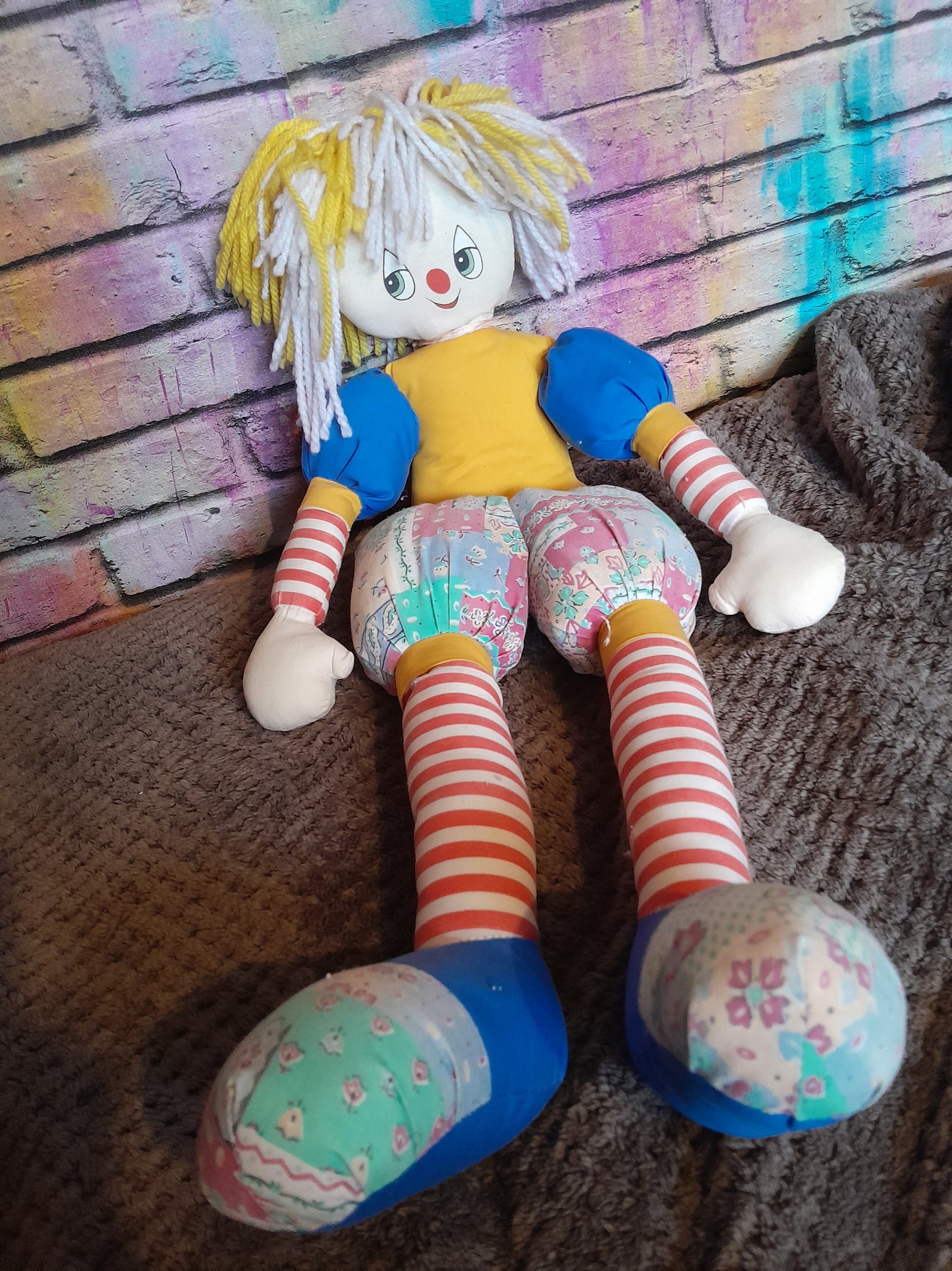 Vintage clown doll