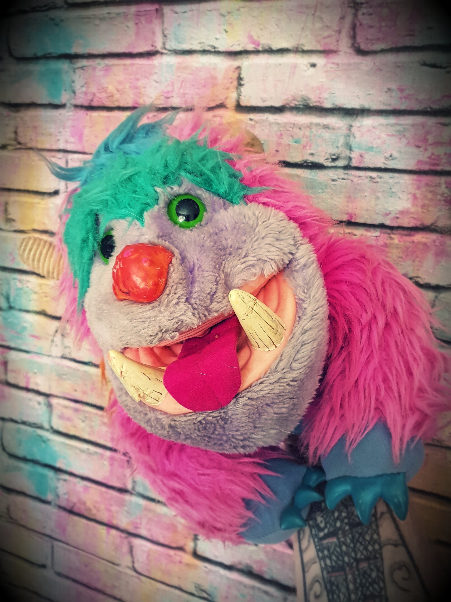 Wogster - My Pet Monster puppet - 1986