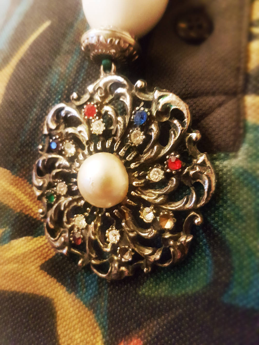 Upcycled Beaded Necklace