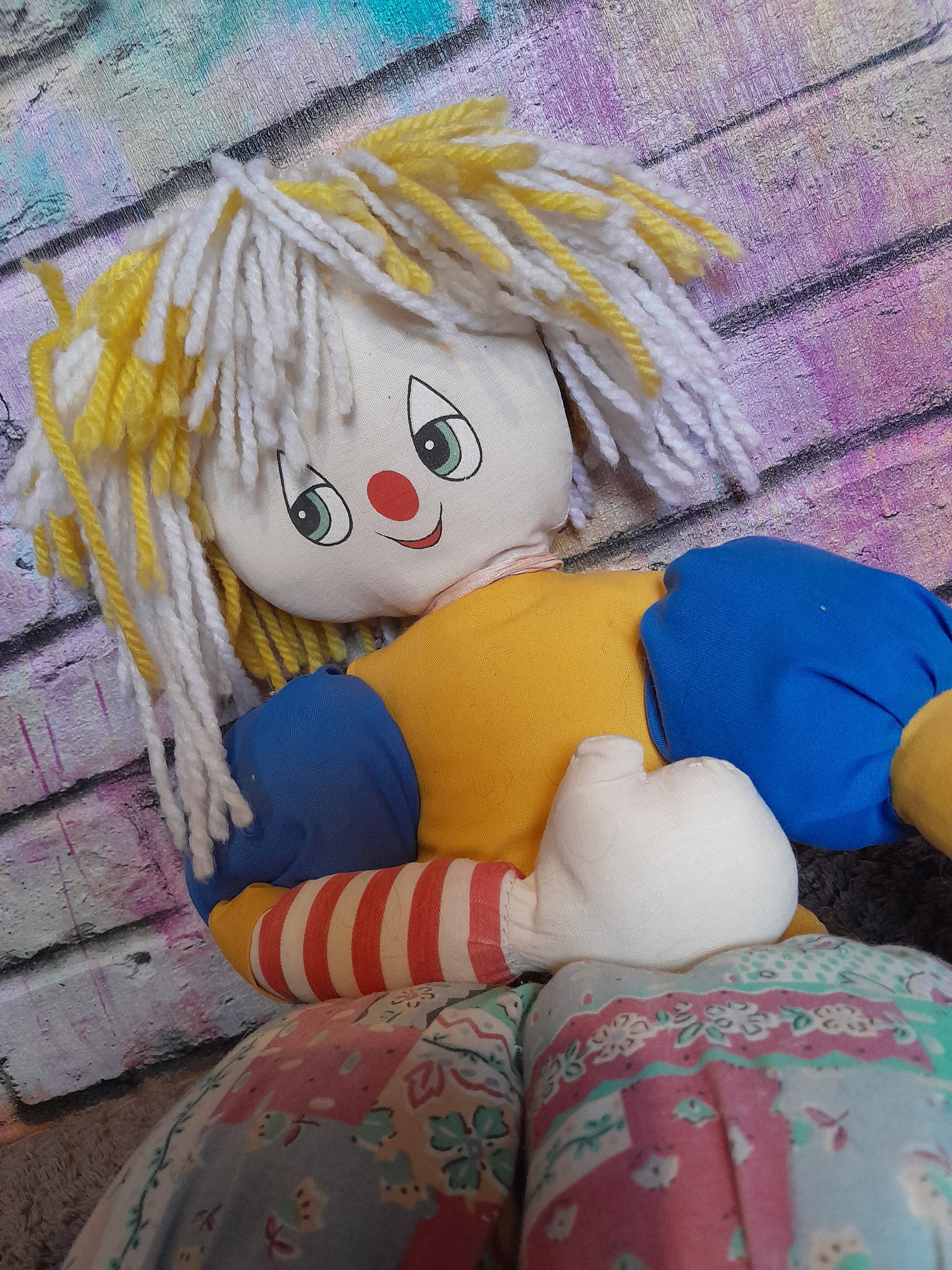 Clown cheap rag doll