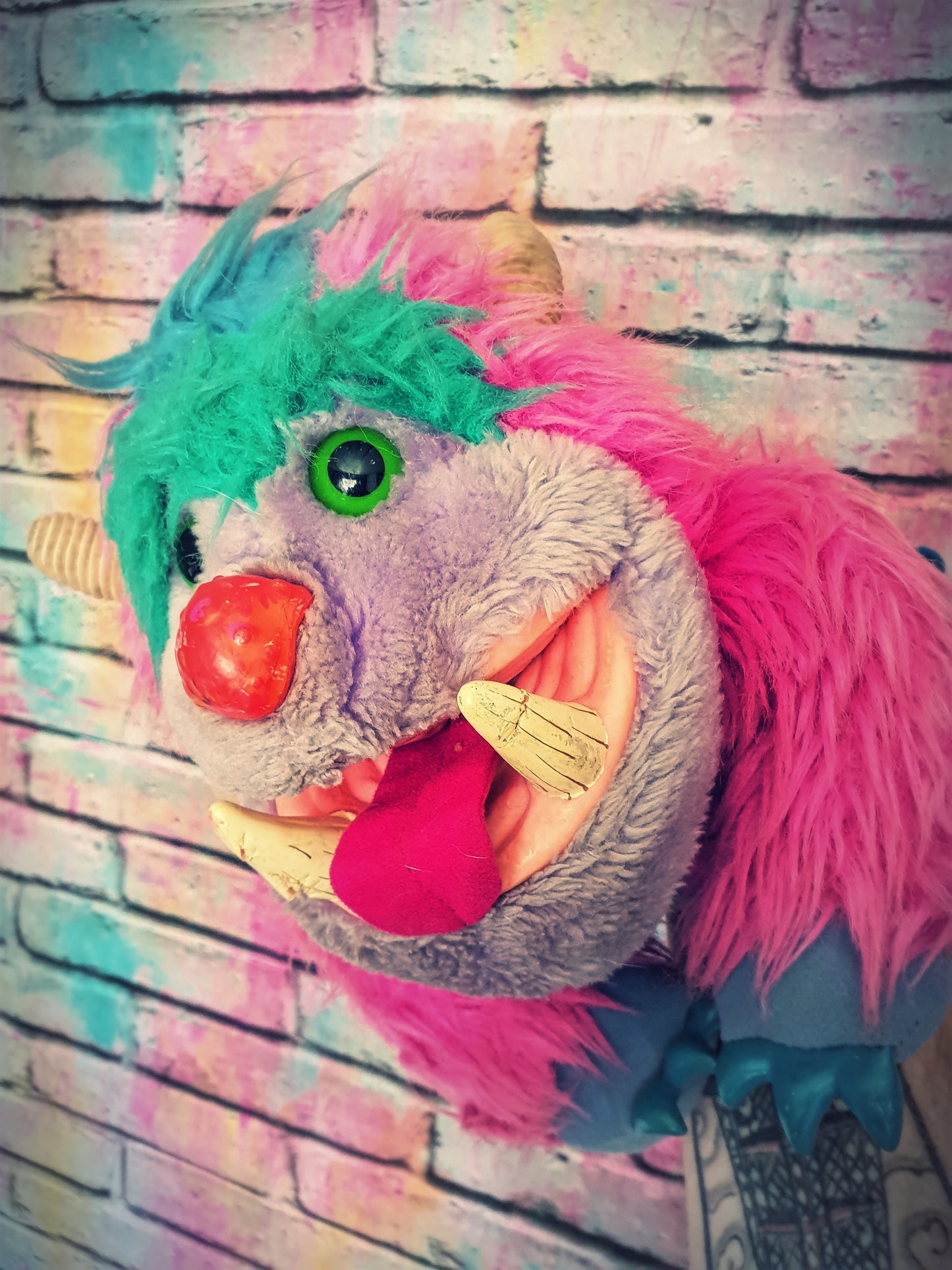 Wogster - My Pet Monster puppet - 1986